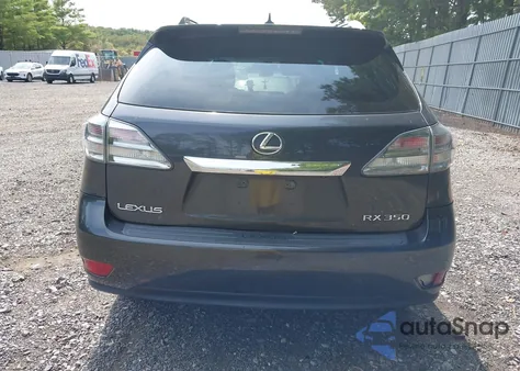 2010 Lexus Rx 350 from USA, damaged, VIN 2T2BK1BA0AC077209